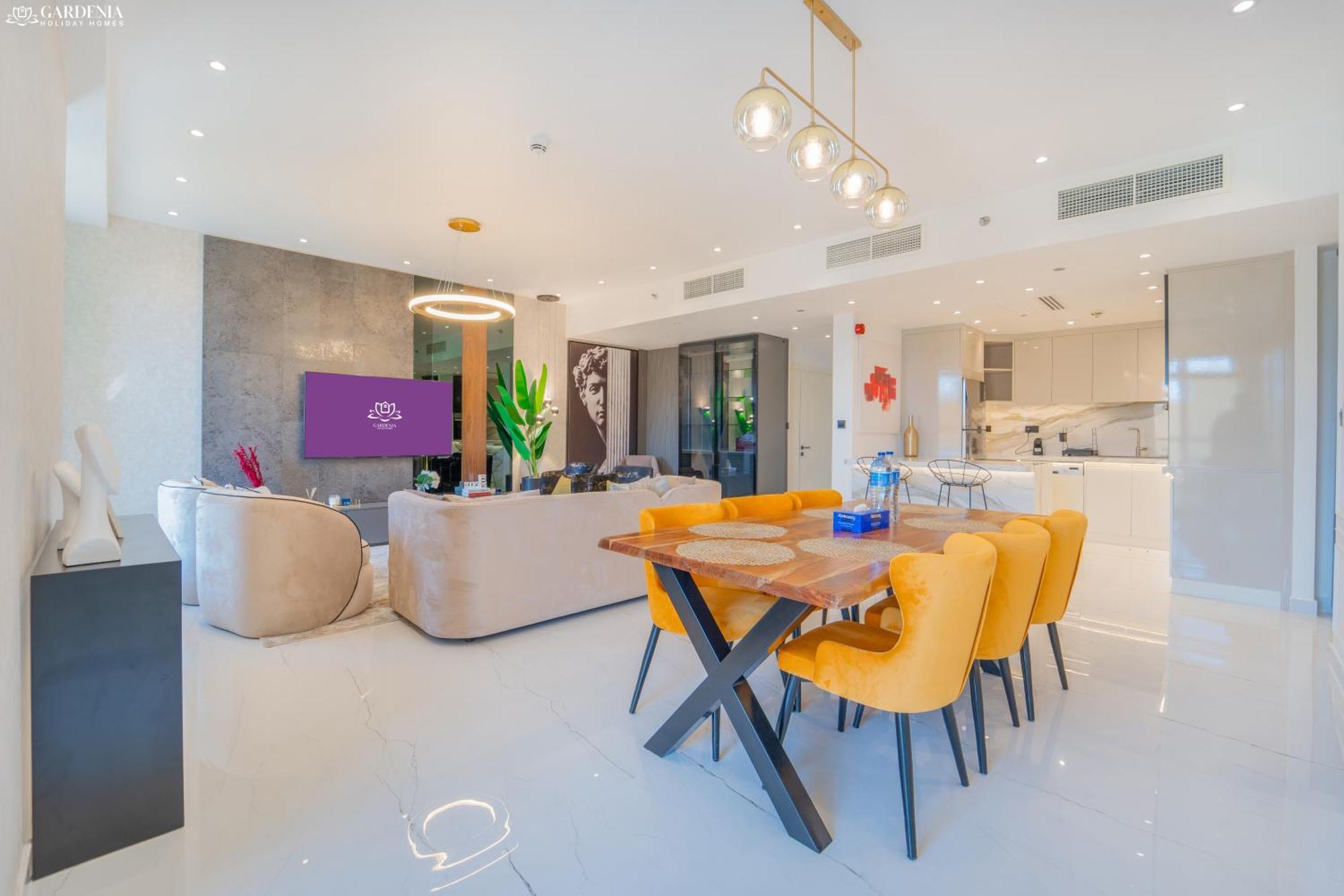 Jbr Amwaj 4 , Upgraded Sea And Ain Dubai Views, 2M Walk To Beach By Gardenia Suitse 외부 사진