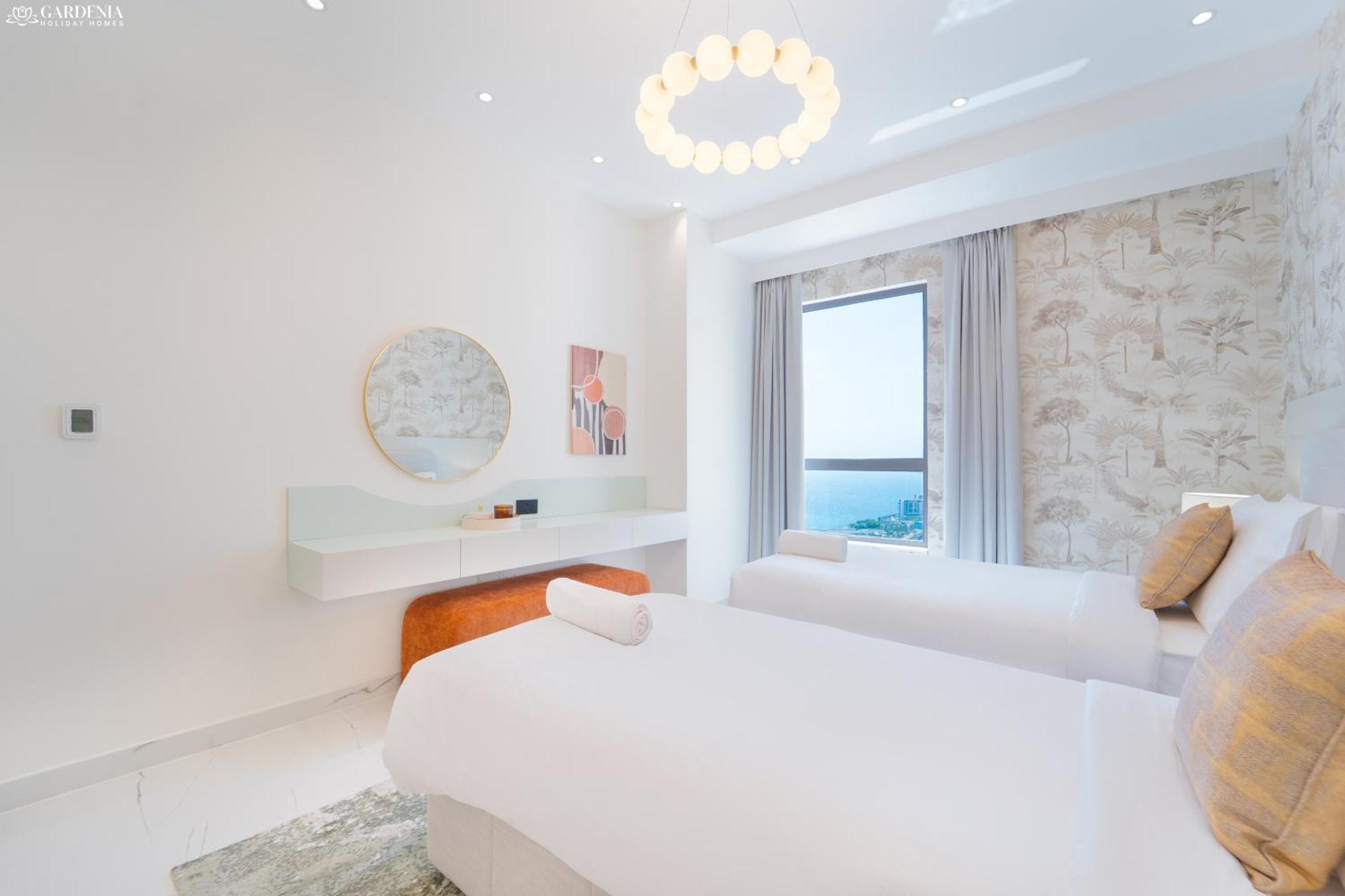 Jbr Amwaj 4 , Upgraded Sea And Ain Dubai Views, 2M Walk To Beach By Gardenia Suitse 외부 사진