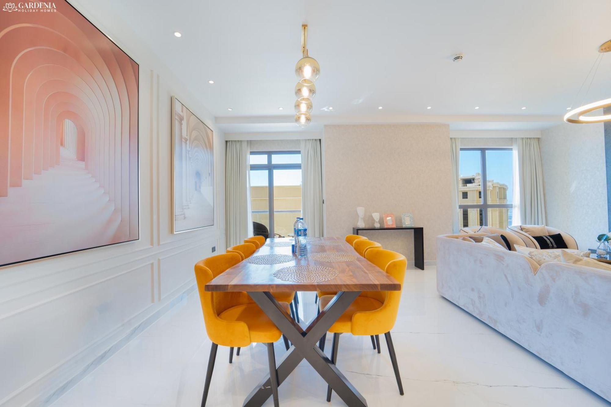 Jbr Amwaj 4 , Upgraded Sea And Ain Dubai Views, 2M Walk To Beach By Gardenia Suitse 외부 사진