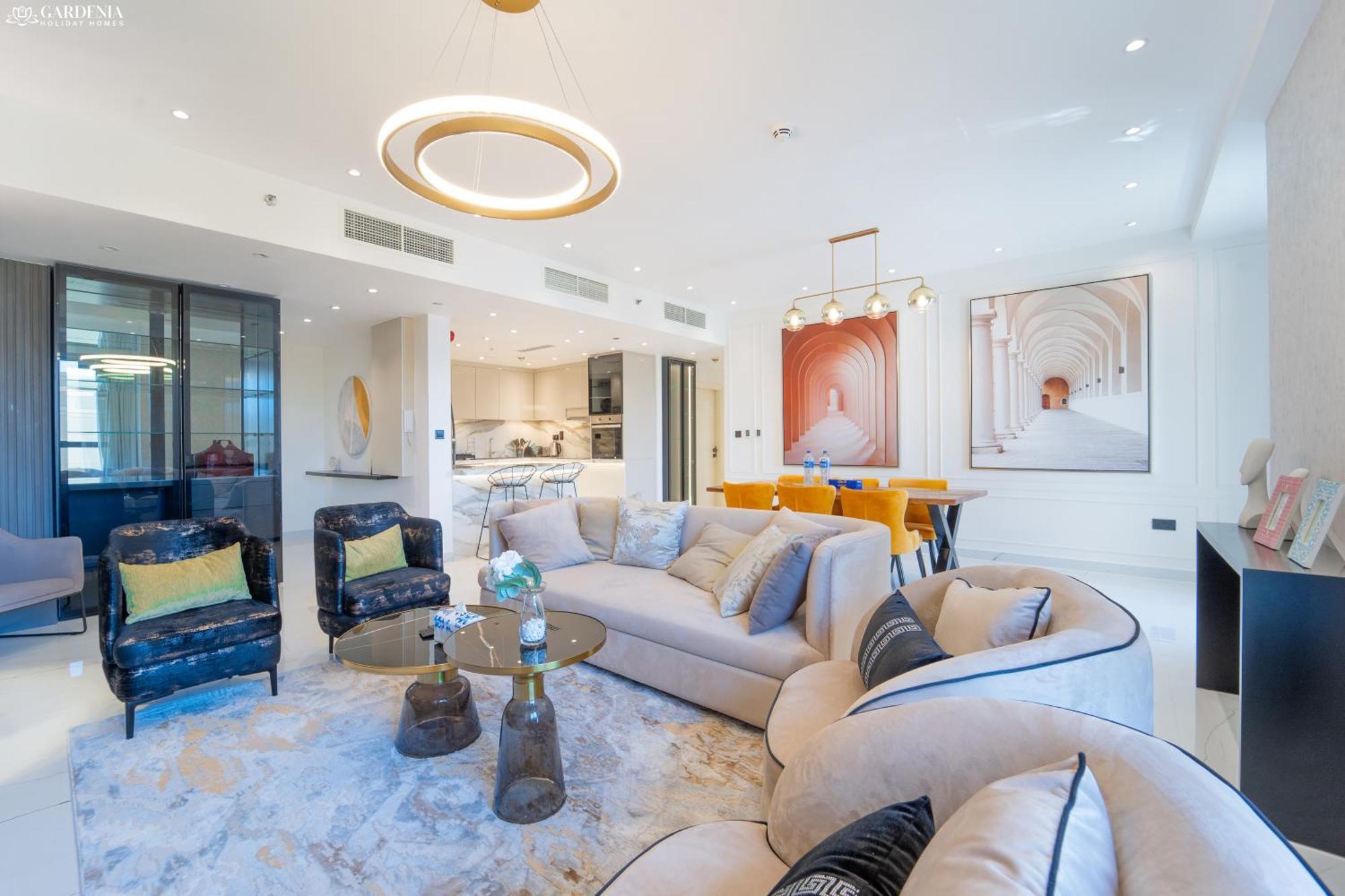 Jbr Amwaj 4 , Upgraded Sea And Ain Dubai Views, 2M Walk To Beach By Gardenia Suitse 외부 사진