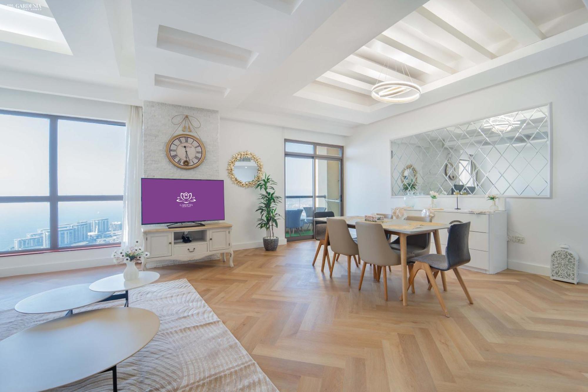 Jbr Amwaj 4 , Upgraded Sea And Ain Dubai Views, 2M Walk To Beach By Gardenia Suitse 외부 사진