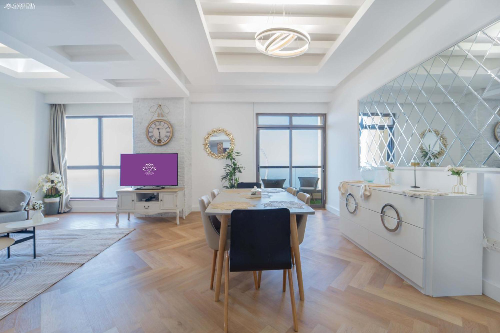 Jbr Amwaj 4 , Upgraded Sea And Ain Dubai Views, 2M Walk To Beach By Gardenia Suitse 외부 사진