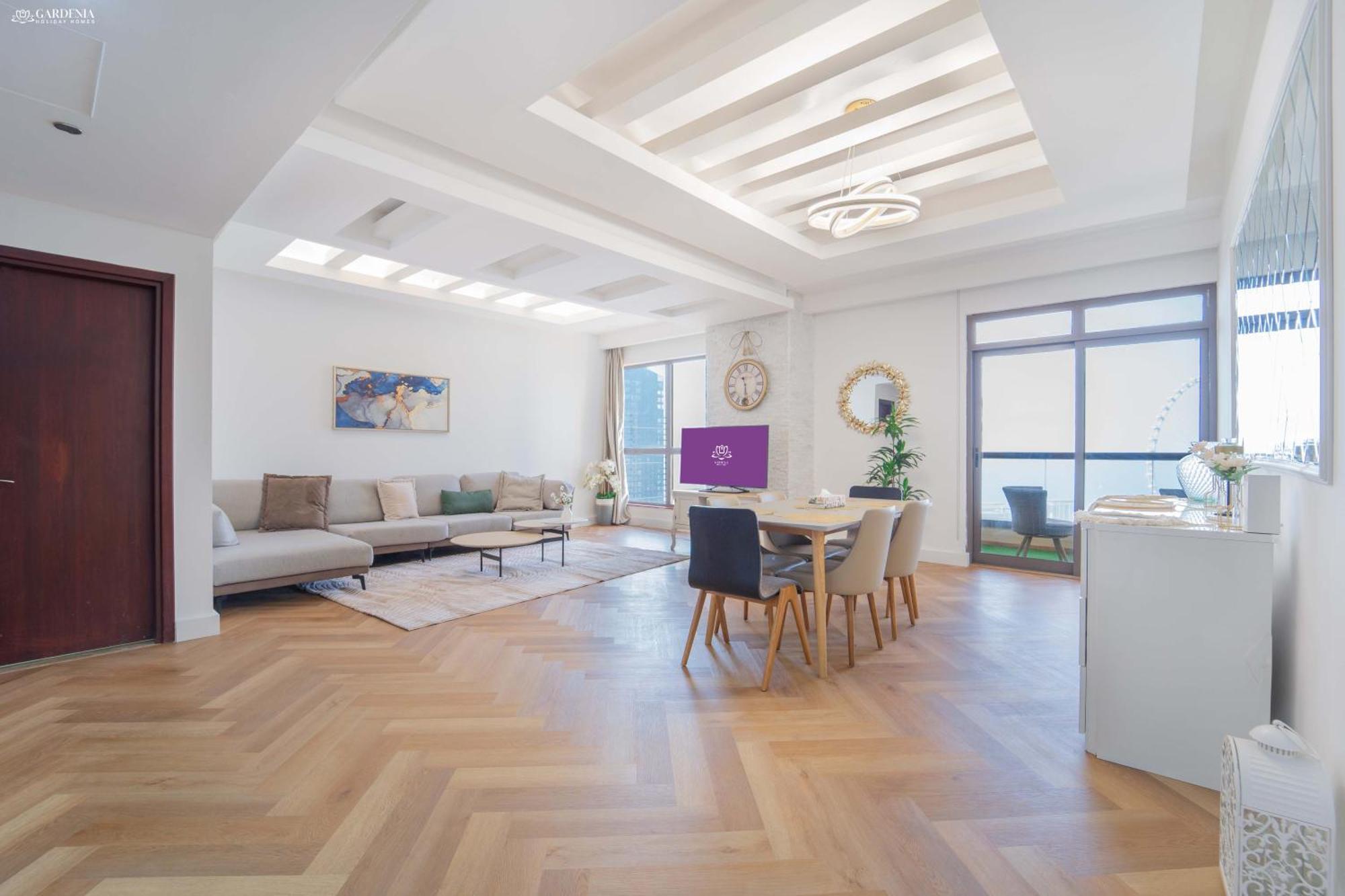 Jbr Amwaj 4 , Upgraded Sea And Ain Dubai Views, 2M Walk To Beach By Gardenia Suitse 외부 사진