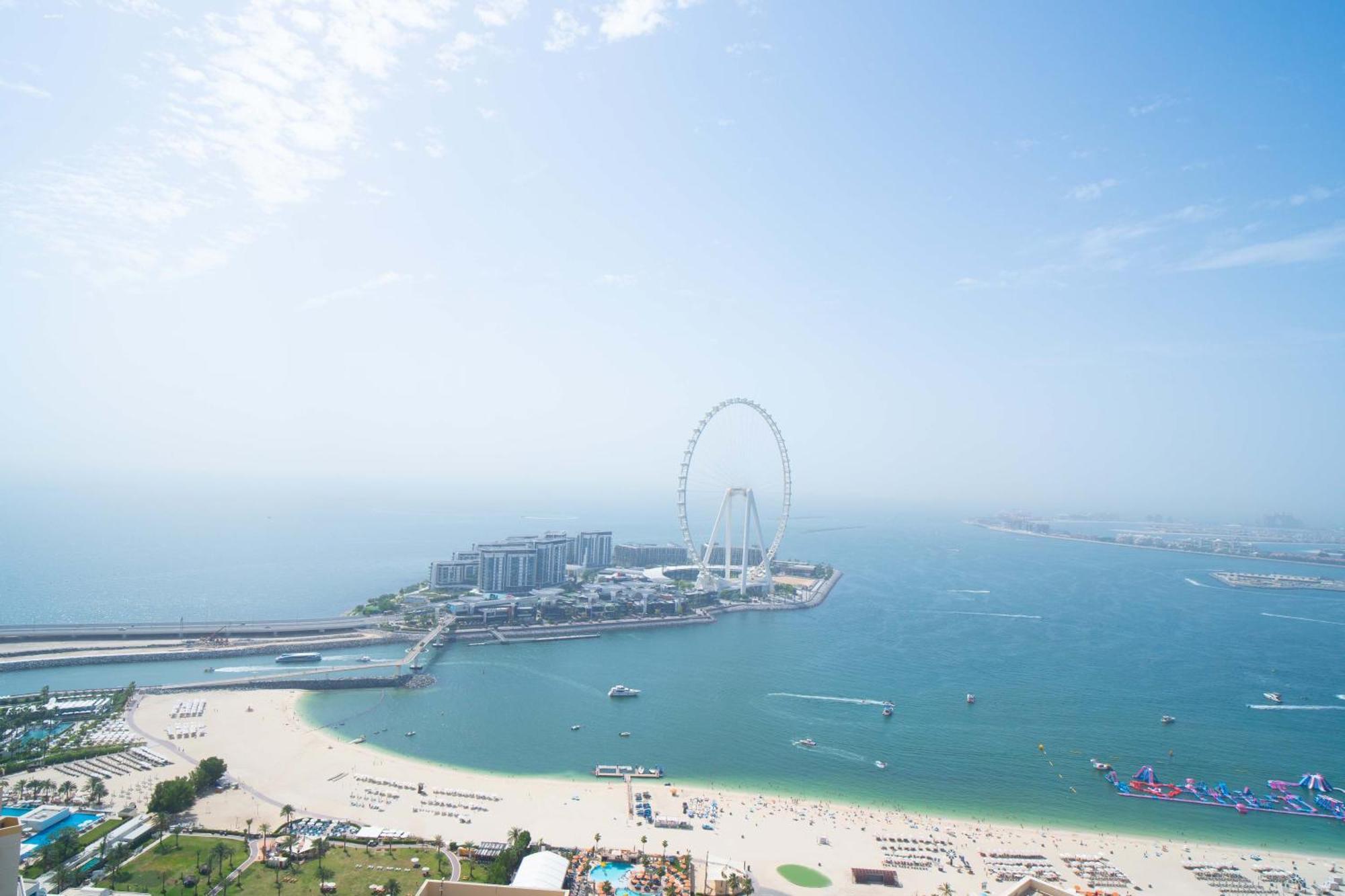 Jbr Amwaj 4 , Upgraded Sea And Ain Dubai Views, 2M Walk To Beach By Gardenia Suitse 외부 사진