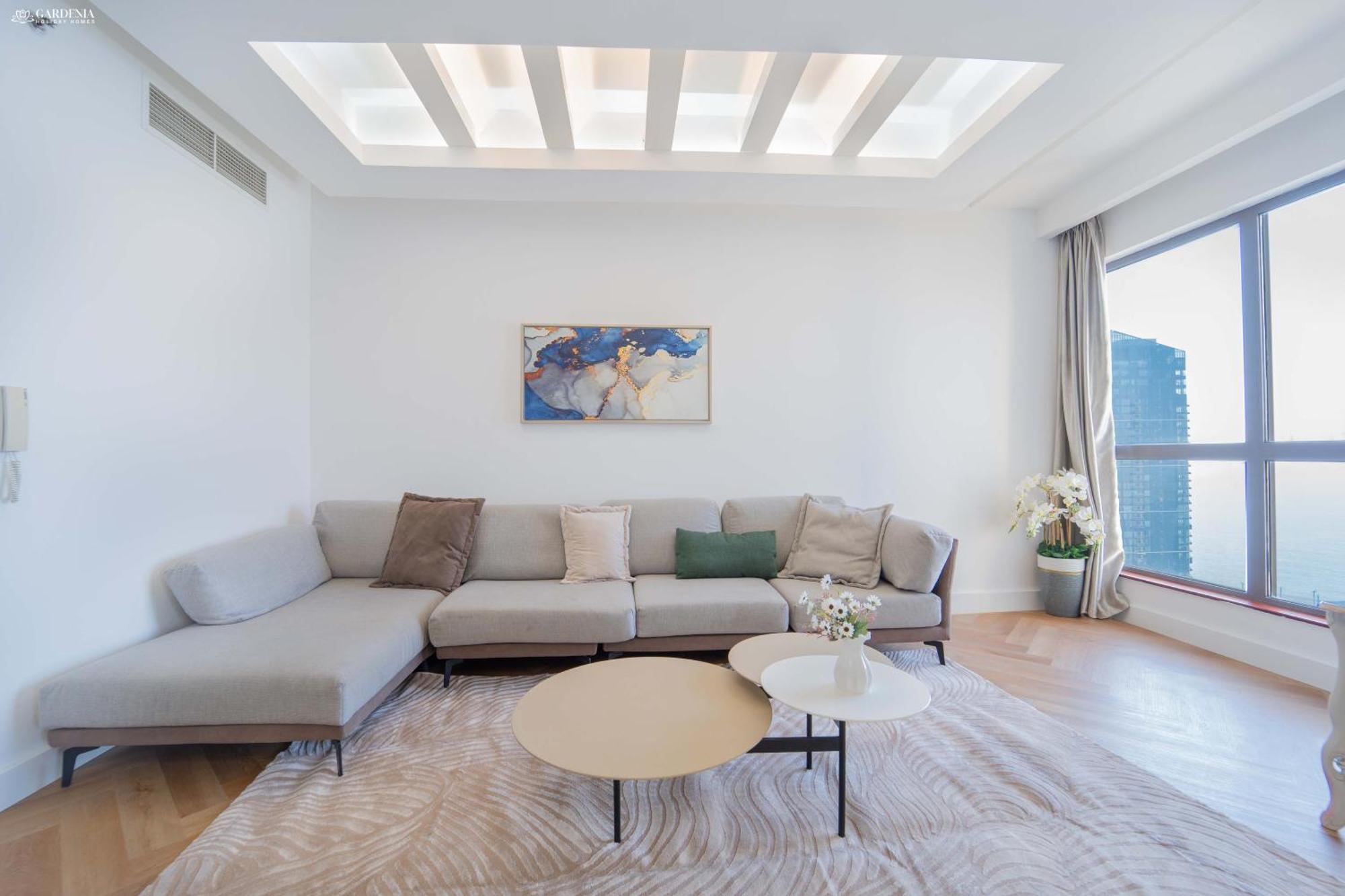 Jbr Amwaj 4 , Upgraded Sea And Ain Dubai Views, 2M Walk To Beach By Gardenia Suitse 외부 사진