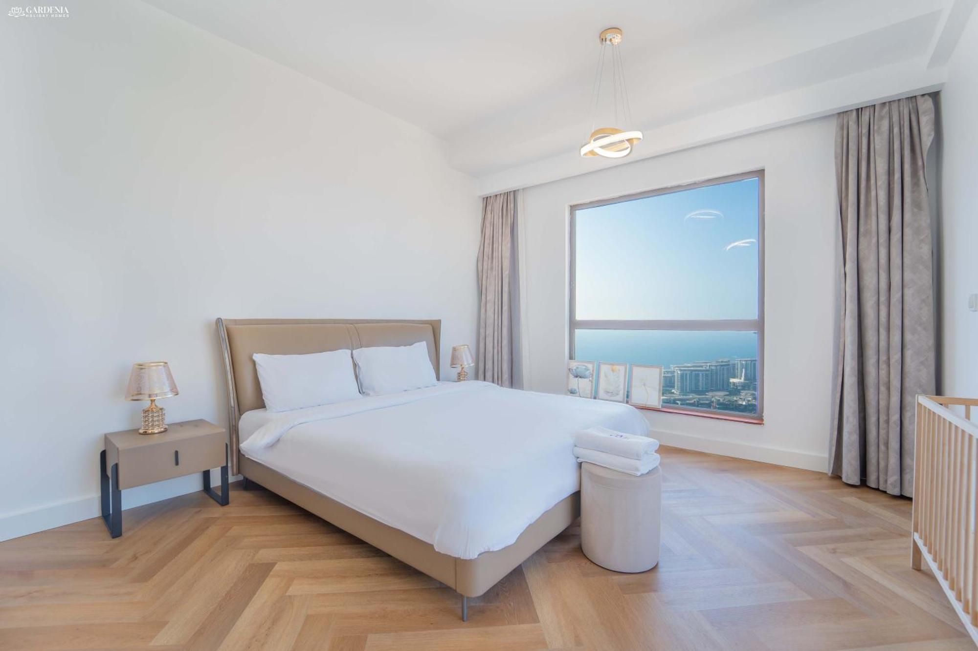 Jbr Amwaj 4 , Upgraded Sea And Ain Dubai Views, 2M Walk To Beach By Gardenia Suitse 외부 사진